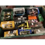 Toys: Diecast cars. A mixed collection of thirty six collectors model cars including, Burago,