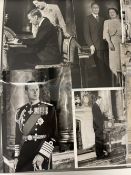 Photography/Iconic Royalty: Collection of Press photos, George VI and ERII, Coronation, Family