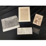 Sir Arthur Conan Doyle/Militaria/Boer War/Victoria Cross: Rare letter to Private Martin Hanlon of