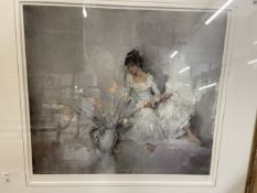 Limited Edition Prints: Sir William Russell Flint (1880-1969). 406/750. Blind WRF Stamp, framed