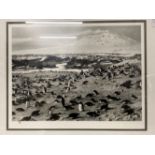Polar Exploration/Scott of The Antarctic: Penguins with Mount Erebus in background, Scott's