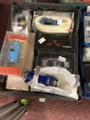 Toys: Diecast cars. Mixed collection of sixteen collectors models including Minichamps, Solido,