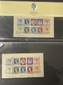 Stamps: Mint stamps and mini sheets in presentation packs including, 1952-53 Wildings definitives,