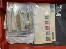 Stamps: Postal history, Victorian on pieces, plus early 20th cent. covers, USA first day covers, and