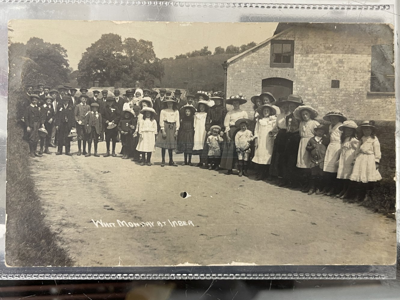 Postcards: Real photo postcards of the abandoned Wiltshire Village of Imber. (3) - Image 3 of 3