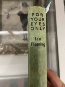Books: Ian Fleming, James Bond 'For Your Eyes Only', first edition c1960, by Glidrose Productions