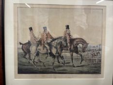 19th cent. Henry Alken, Hunting Prints, The Right Sort; Morning, Afternoon and two different