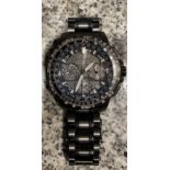 Watches: Citizen Promaster Navihawk GPS black dial titanium men's watch CC902585E. 47mm grey