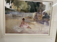 Limited Edition Prints: 20th cent. Sir William Russell Flint (1880-1969) 136/675 WRF blind stamp,