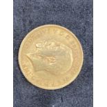 Gold Coinage: Half Sovereign George V, 1911.