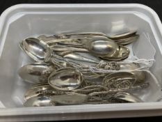 Hallmarked Silver: Set of twelve spoons, William Gibson and John Langham, London, date letter a