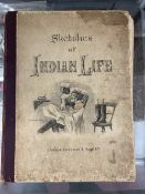 Books: Lloyd's Sketches of Indian Life, board edition, published by Chapman & Hall 1890, with 18