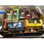 Toys: Diecast cars. A mixed collection of fifteen collectors model cars including, six Brumm, two