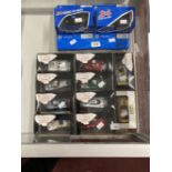 Toys: Diecast cars, a collection of eight Ixo 24 Heures Du Mans (blue box) LM1923 Chenard and Walker