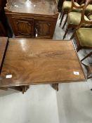 Late 19th/early 20th cent. Mahogany nest of four tables of slender form. 22ins. x 15ins. x 28ins.