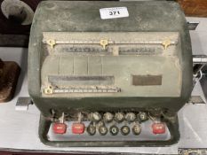 Scientific Instruments: Fecit calculator, Black & Anderson, Sweden c1960s, green drab.