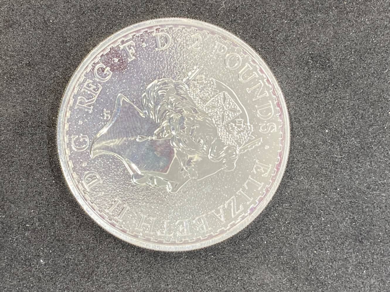 Numismatics, Coins, Bullion: Twenty-two uncirculated 2016 GB £2 coins, fine silver, Britannia (