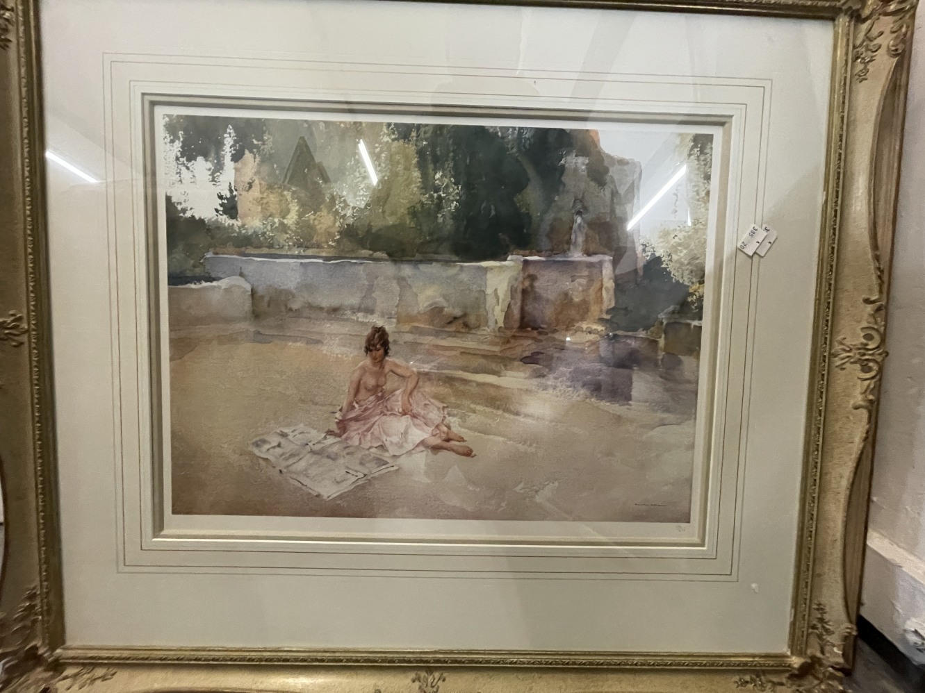 Limited Edition Prints: 20th cent. Sir William Russell Flint (1880-1969) 136/675 WRF blind stamp,
