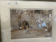 Limited Edition Prints: Blind stamp WRF Gallery. Sir William Russell Flint (1880-1969) 284/650. 20½