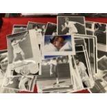 Sports/Tennis: Press photographs of women players of the 1970-80s, including, Billie Jean King,