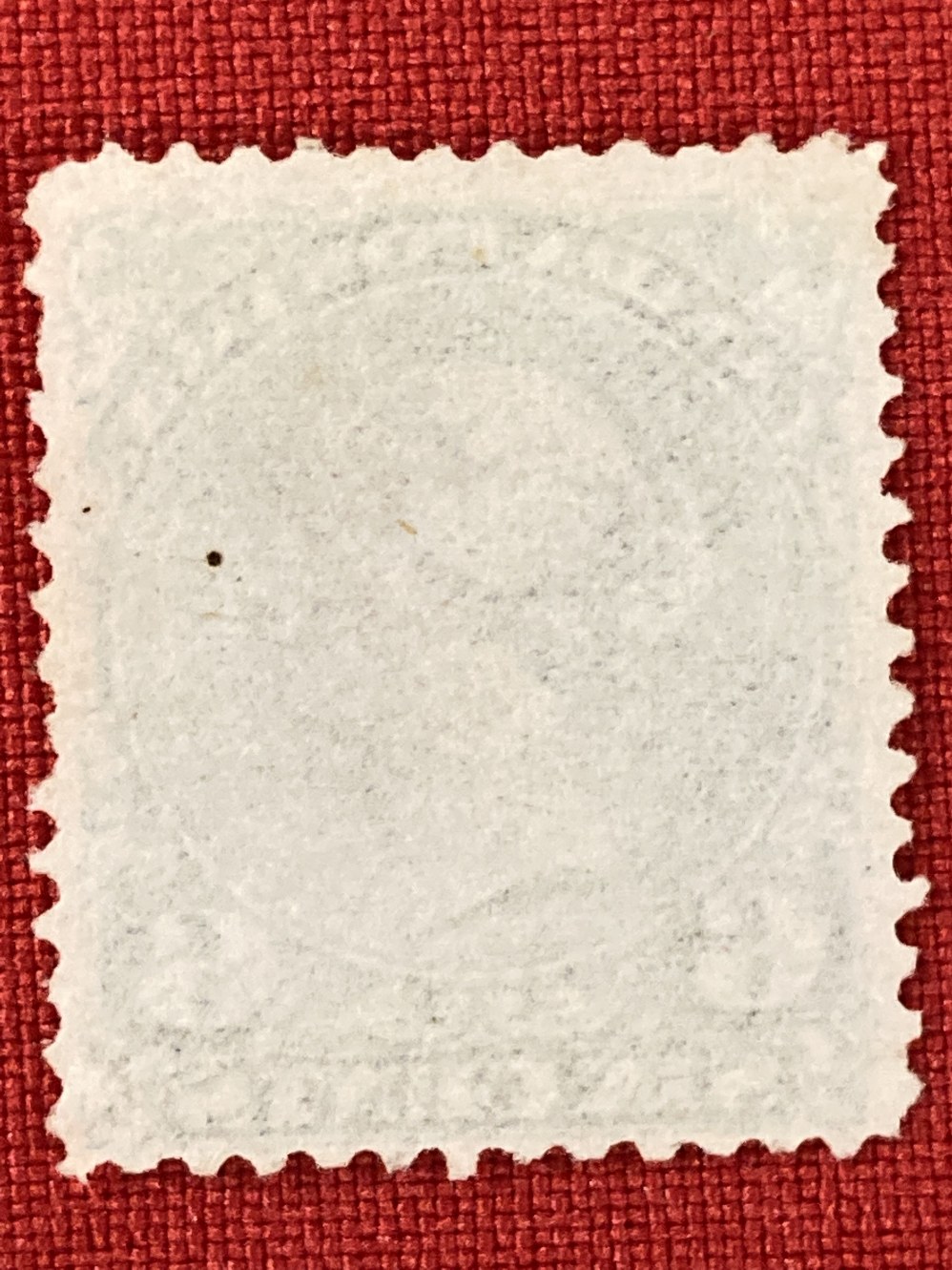 Stamps: Dominion of Canada 1868, Large Queen, SG59b, 6c Brown, no gum. - Image 2 of 2