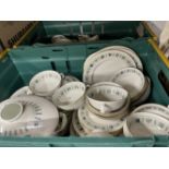 20th cent. Ceramics: Royal Doulton 'Tapestry', dinner plates 10½ins. x 11, plates 9ins. x 2,