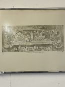 Chris Orr MBE RA (1943- ): Signed limited edition etching What is a Self Service Cafeteria. 21ins. x