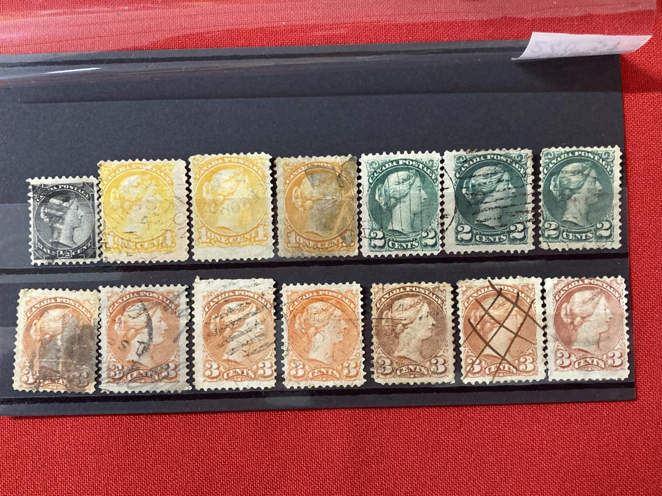 Stamps: Dominion of Canada 1870-1893, large selection of used Small Queens, SG75,-120 including - Image 2 of 5