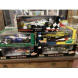Toys: Boxed Formula One and other cars 1:18 scale includes Heritage Racing and Hot Wheels (mint