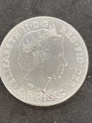 Numismatics, Coins, Bullion: Twenty-five uncirculated 2016 GB £2 coins, 999 silver, Britannia (