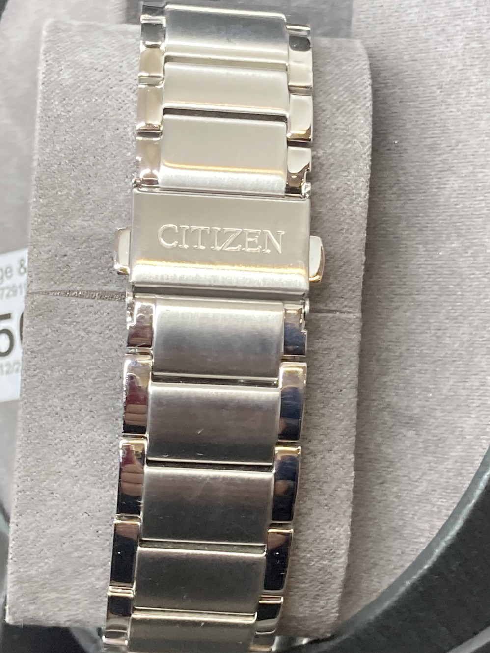 Watches: Citizen Axiom Eco-Drive wristwatch, box, papers and purchase receipt. - Image 2 of 2