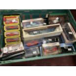 Toys: Diecast cars, a collection of eighteen collectors models by various manufacturers including