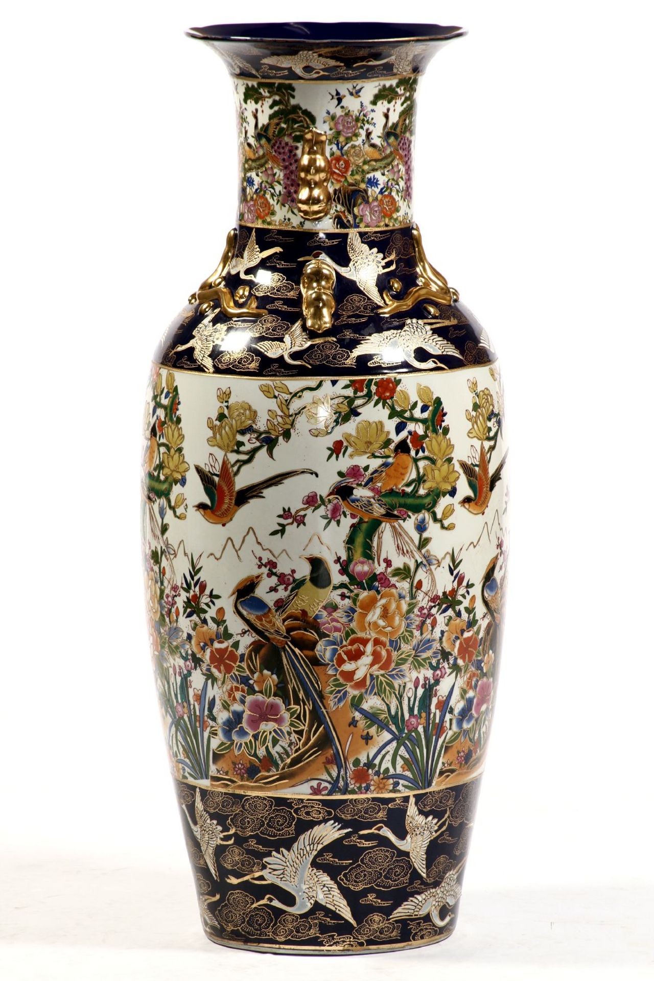 Große Balustervase, nach chin. Vorbild um 1800,