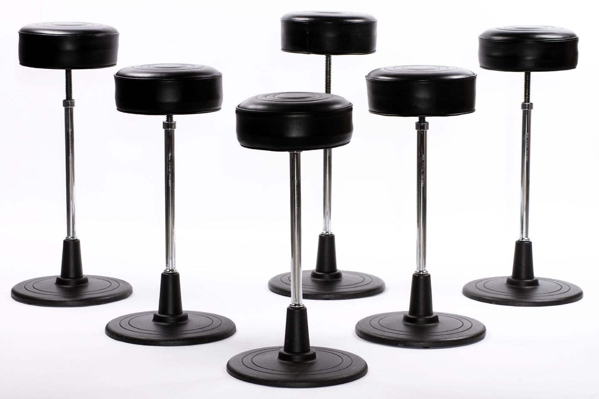 6er Set Barstool No.1, 'CLASSICON', made in Germany,