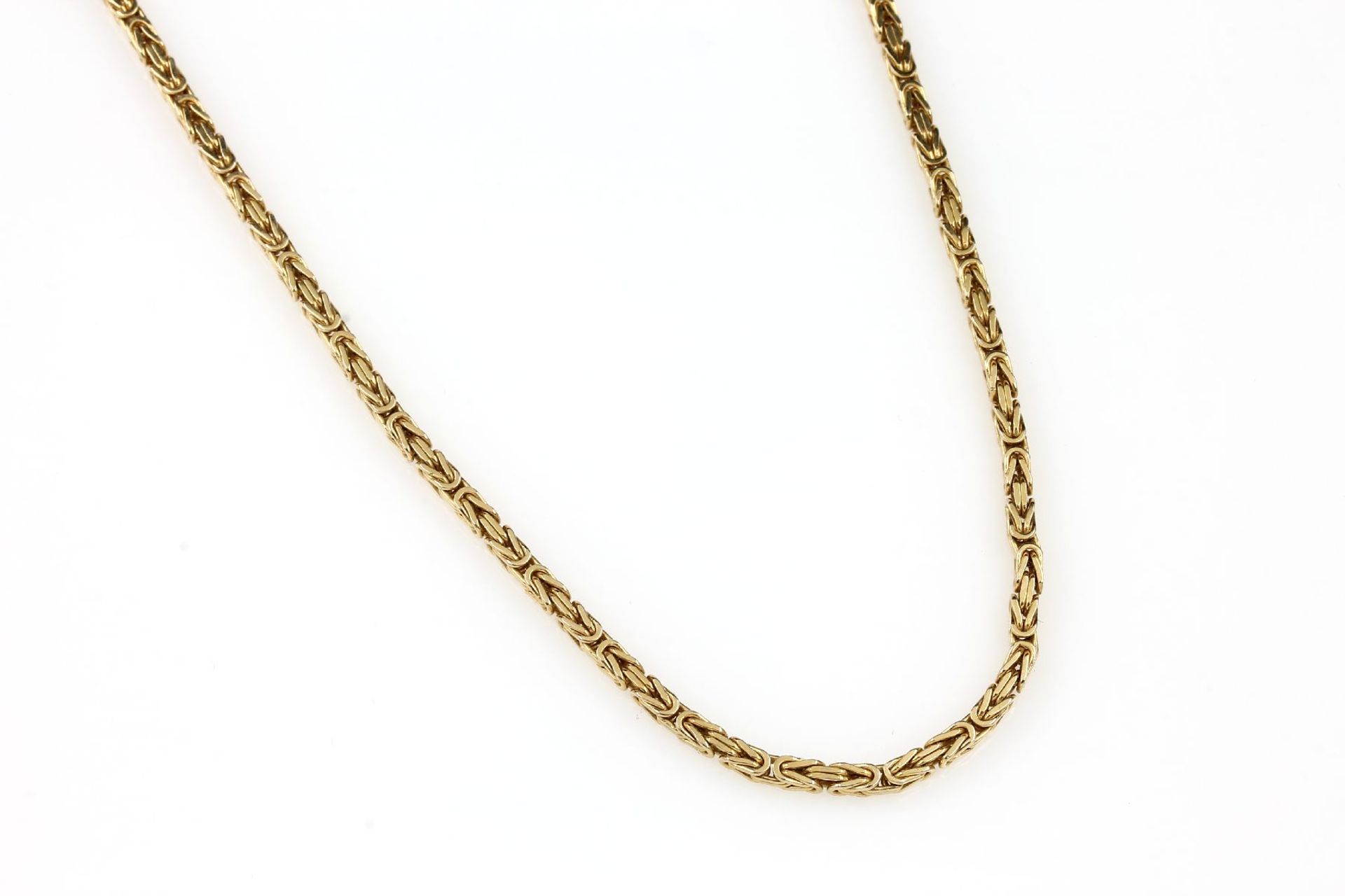 18 kt Gold Königskette, ca. 36 g, GG 750/000, L. ca. 80