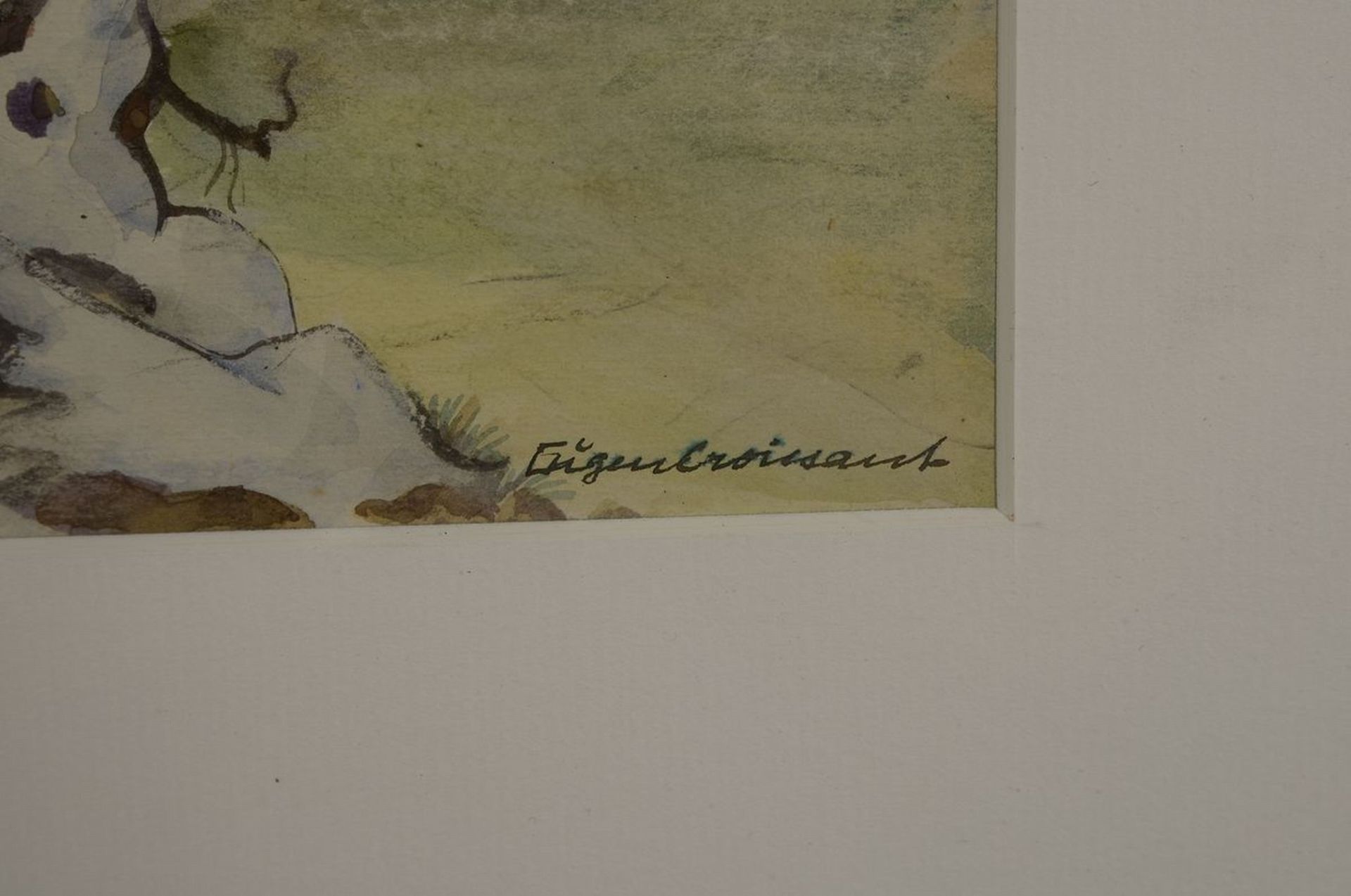 Eugen Croissant, 1898 Landau-1976 Breitbrunn, verschneite - Bild 2 aus 3