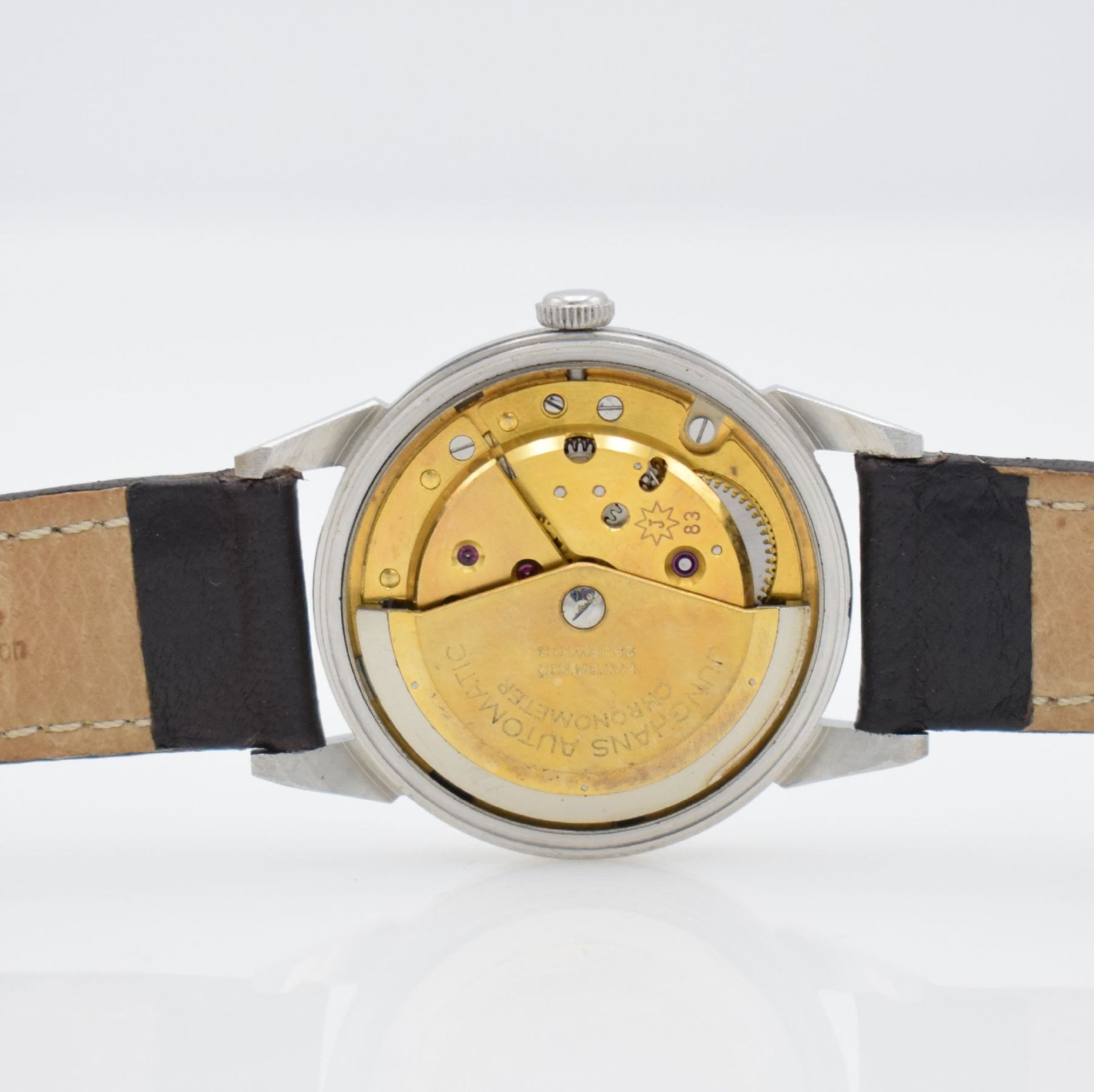 JUNGHANS Chronometer Herrenarmbanduhr, Automatik, - Image 6 of 7