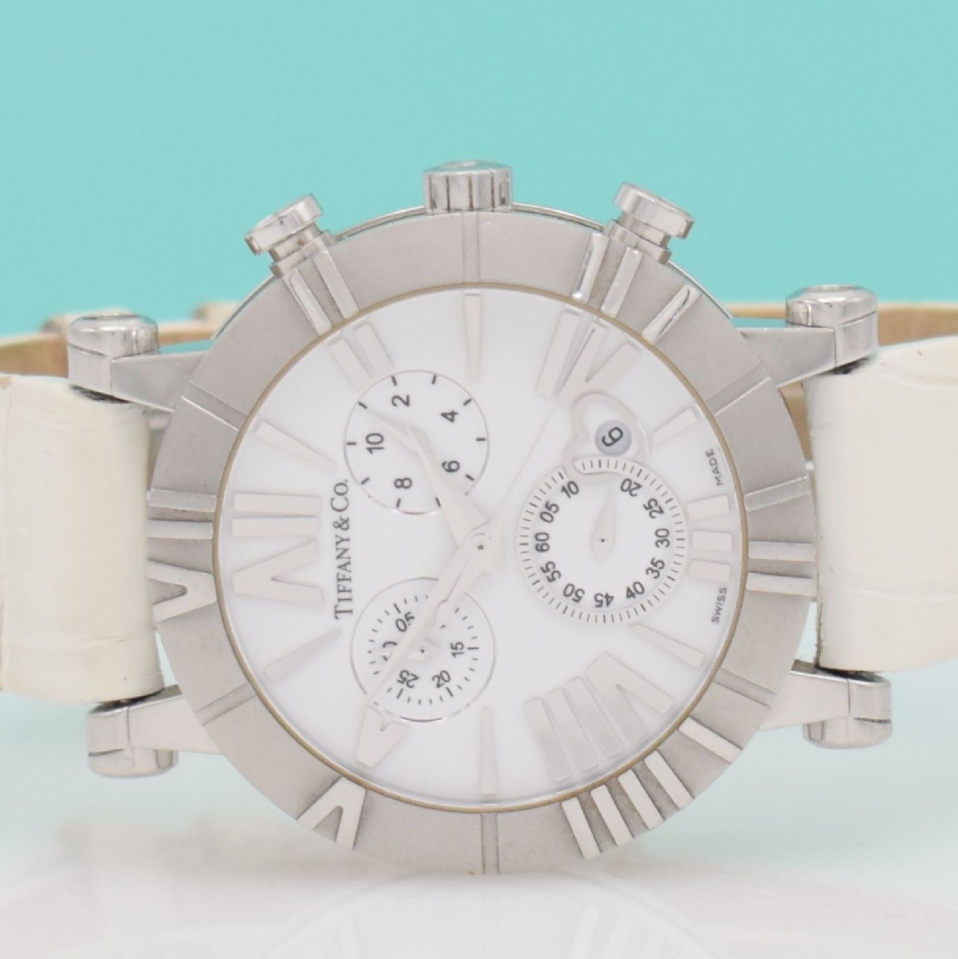 TIFFANY & Co. Atlas Armbandchronograph, Schweiz um 2015, - Image 2 of 7