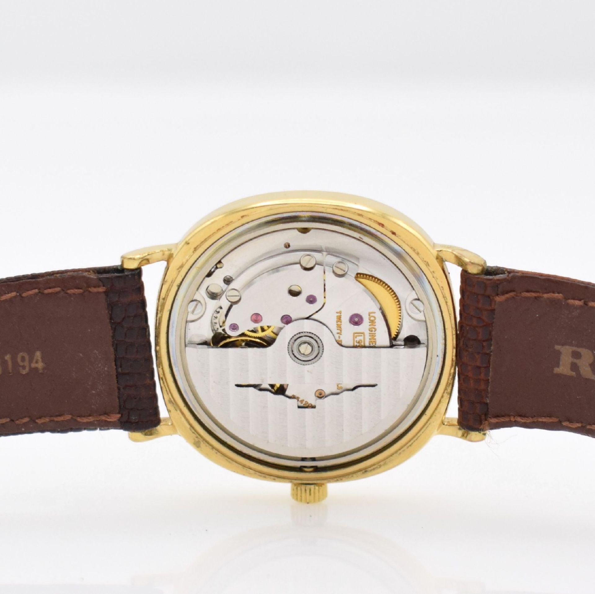 LONGINES Armbanduhr mit original Etui, Schweiz um 1970, - Image 8 of 10