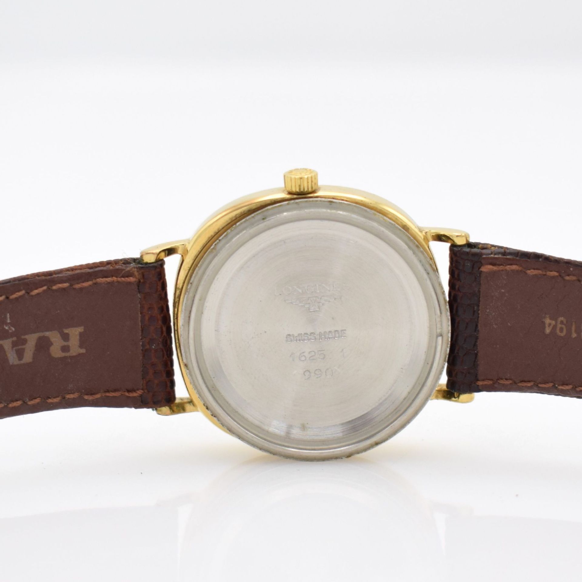 LONGINES Armbanduhr mit original Etui, Schweiz um 1970, - Image 9 of 10