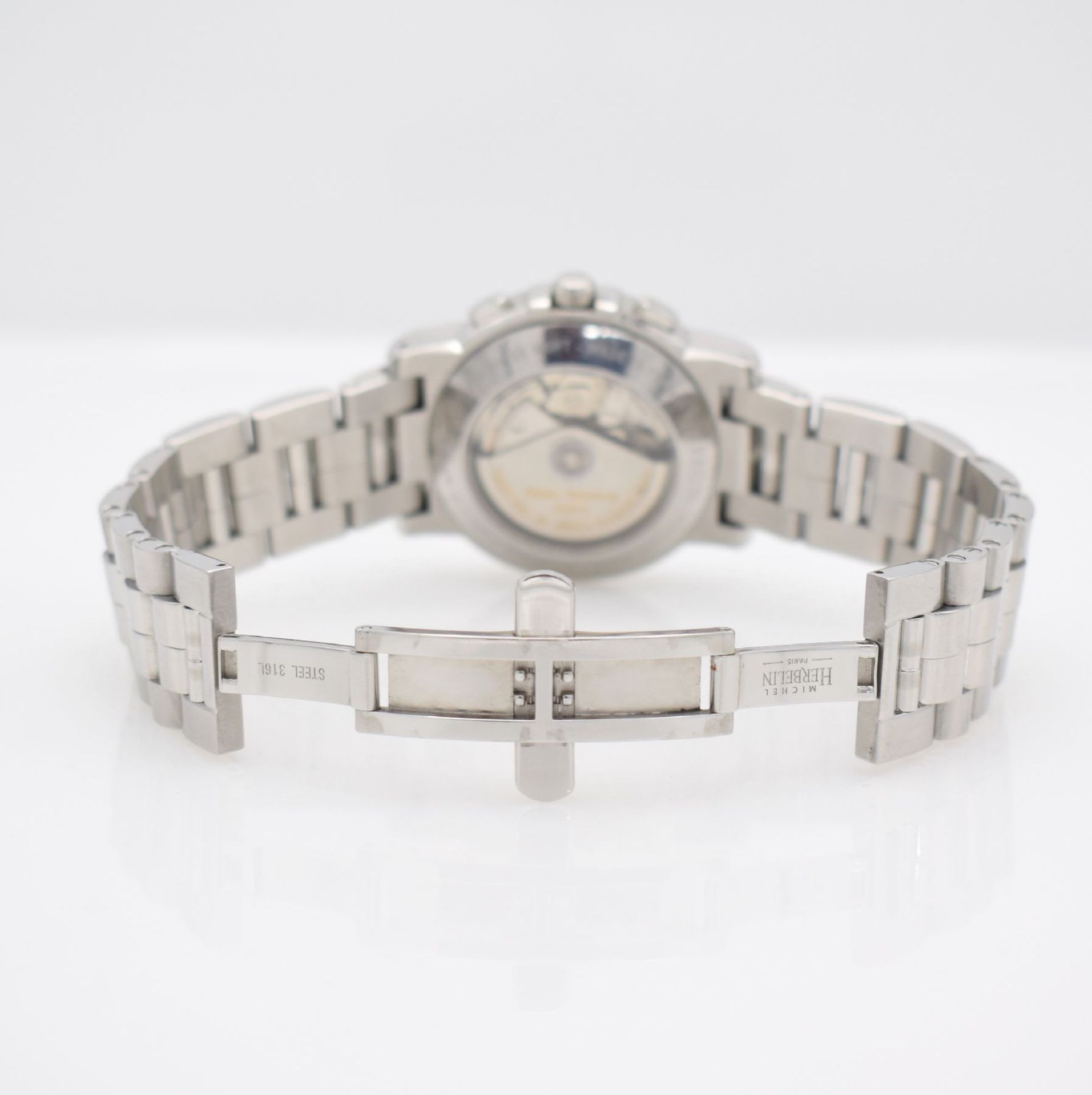 MICHEL HERBELIN Newport Herrenarmbanduhr mit Chronograph, - Bild 5 aus 8