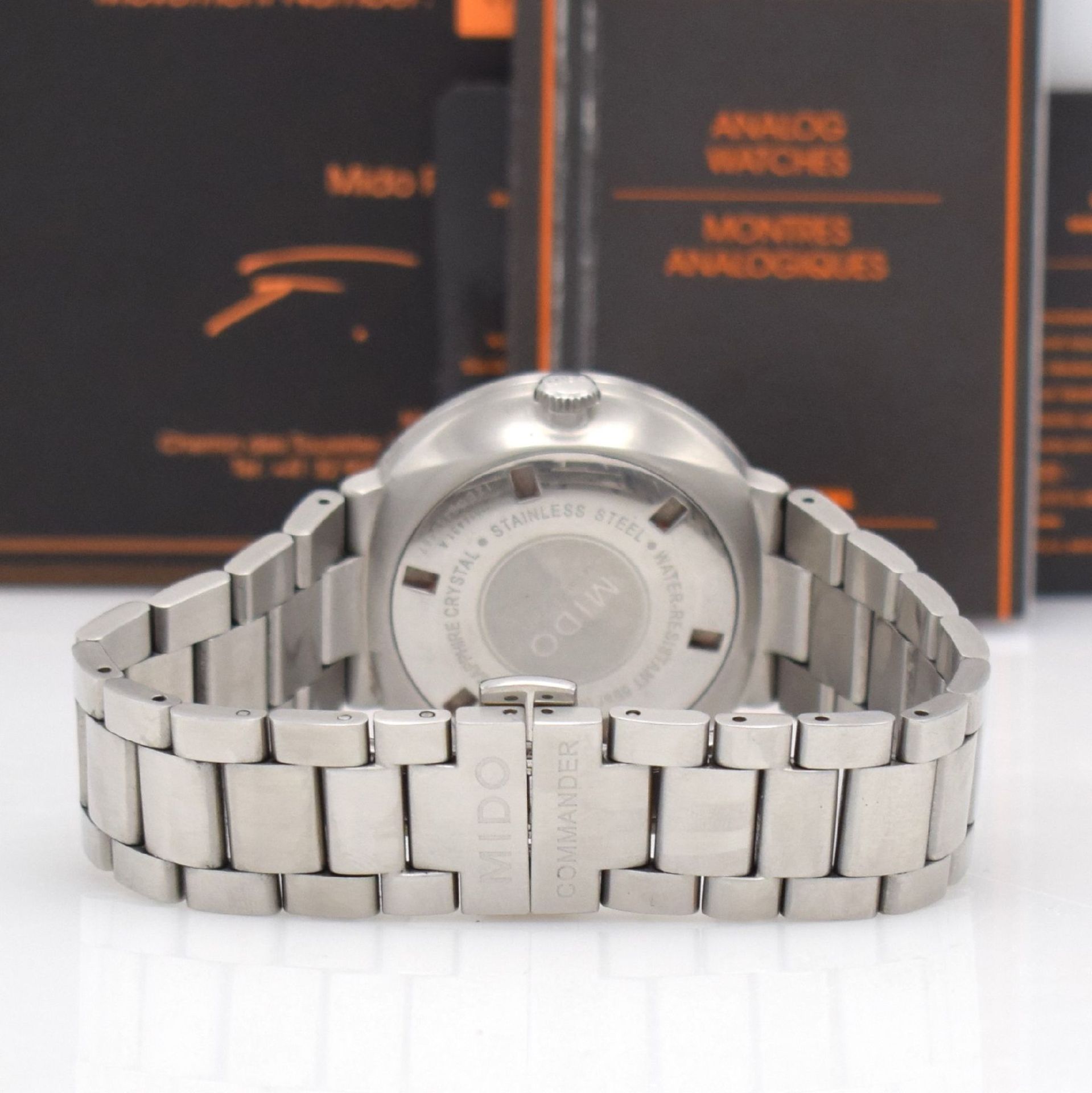 MIDO Commander II Datoday Herrenarmbanduhr, Schweiz verk. - Bild 5 aus 9