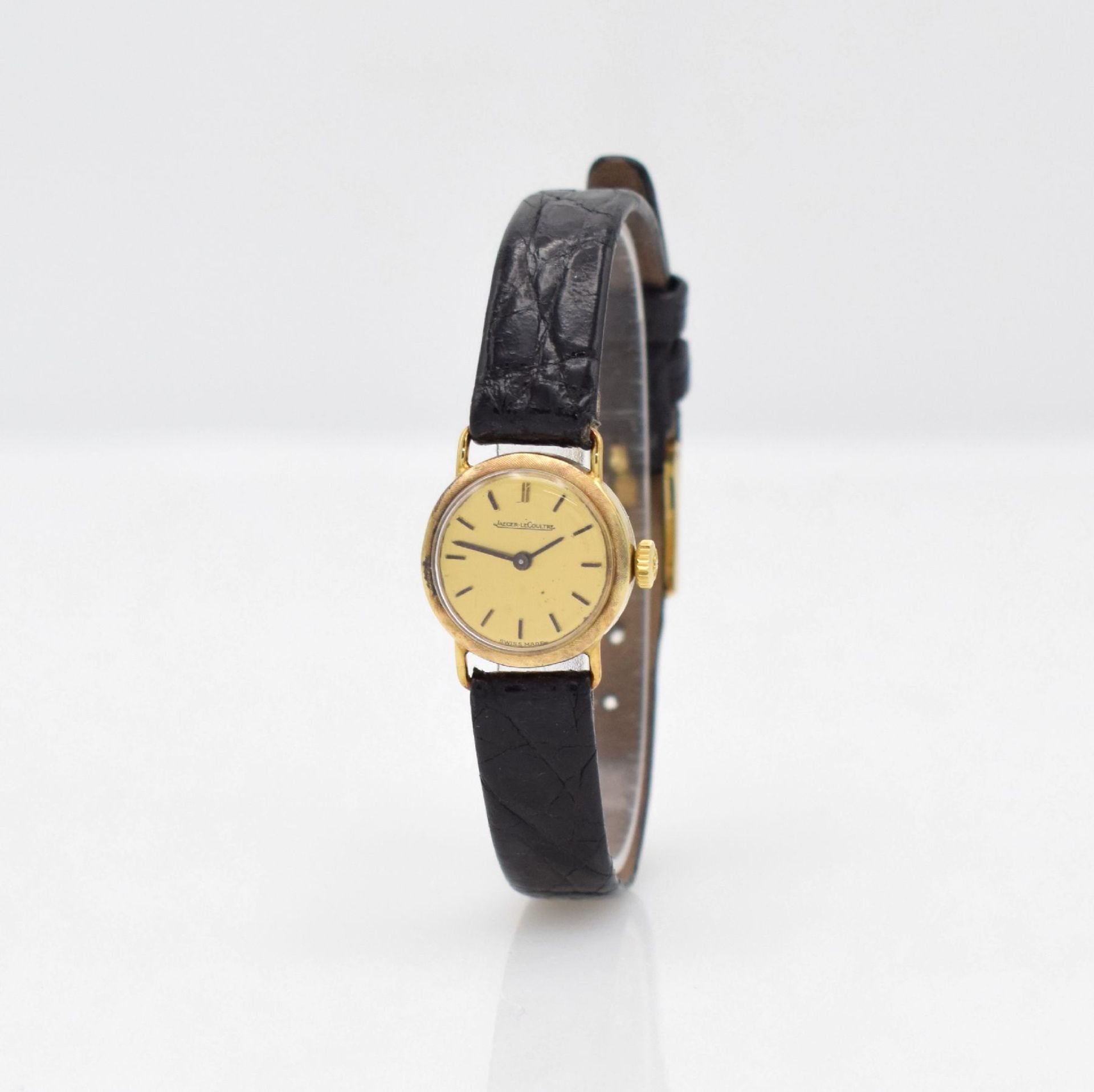 Jaeger-LeCoultre Damenarmbanduhr in GG 375/000 mit - Image 3 of 8