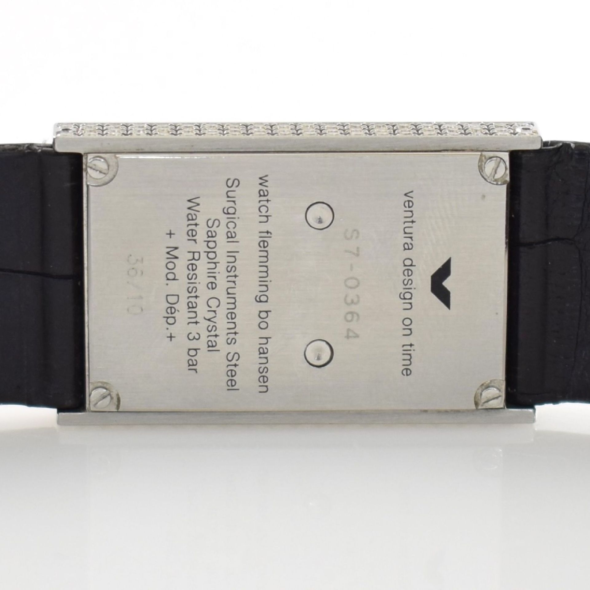 VENTURA Armbanduhr mit Brillantbesatz designed von - Bild 8 aus 10