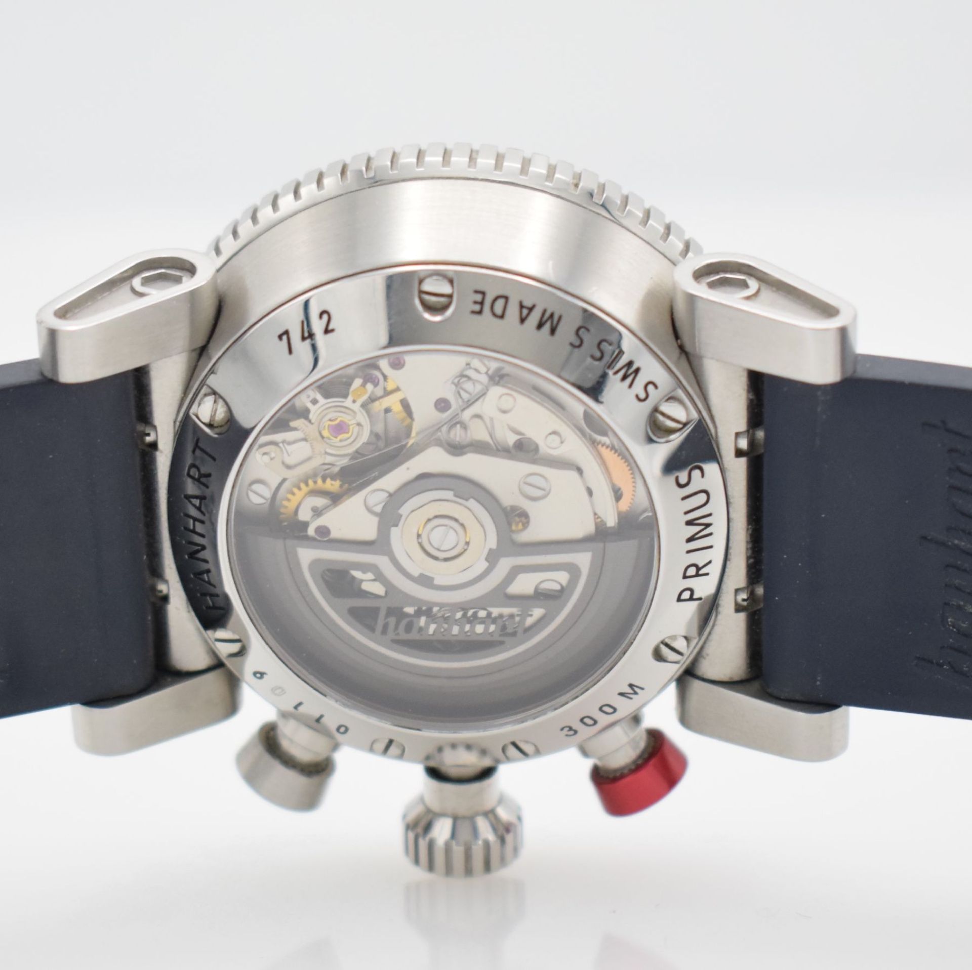 HANHART Primus Diver Herrenarmbanduhr mit Chronograph in - Image 6 of 9