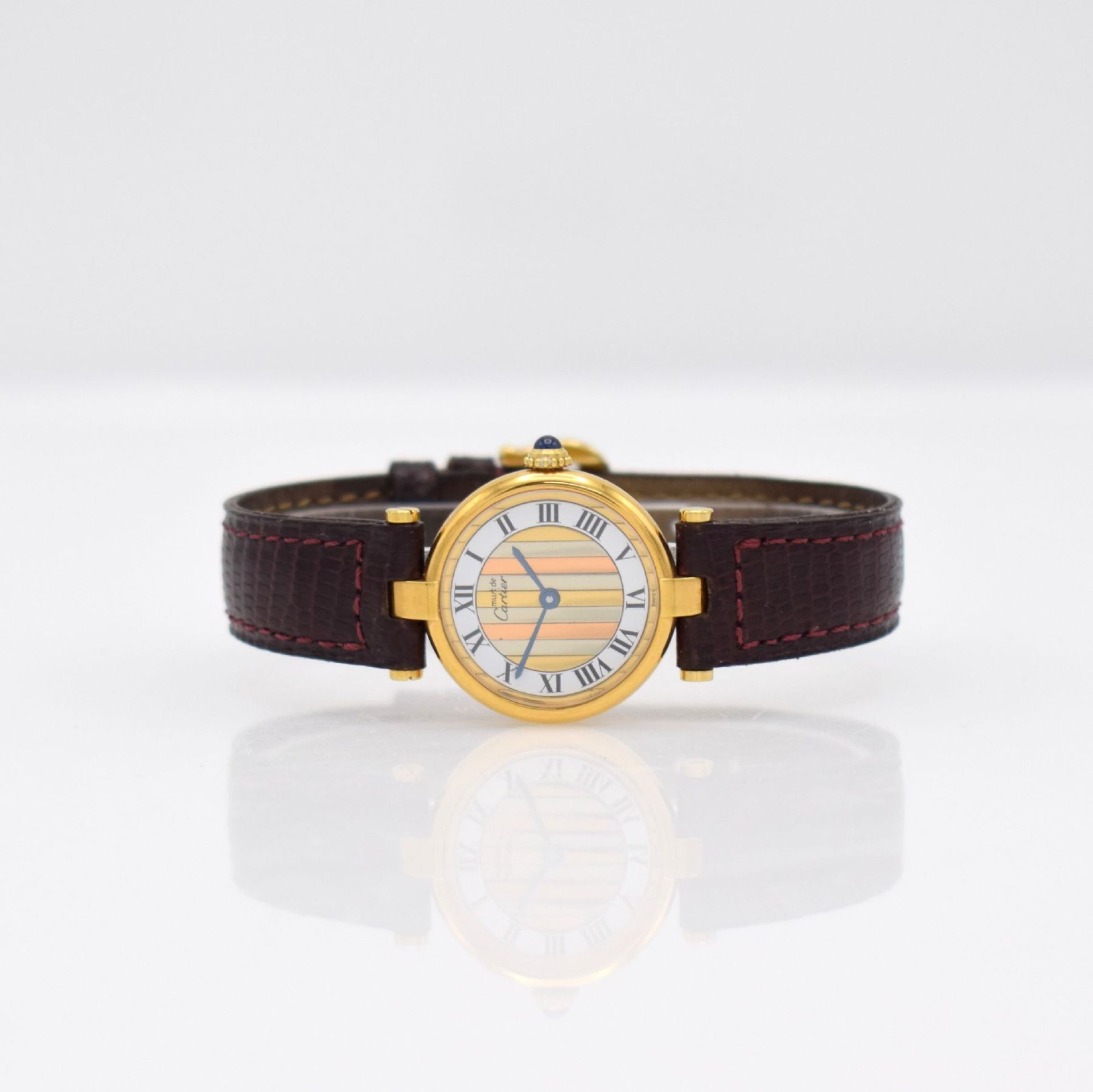 CARTIER Vendome Damenarmbanduhr, Schweiz um 1990, quarz,