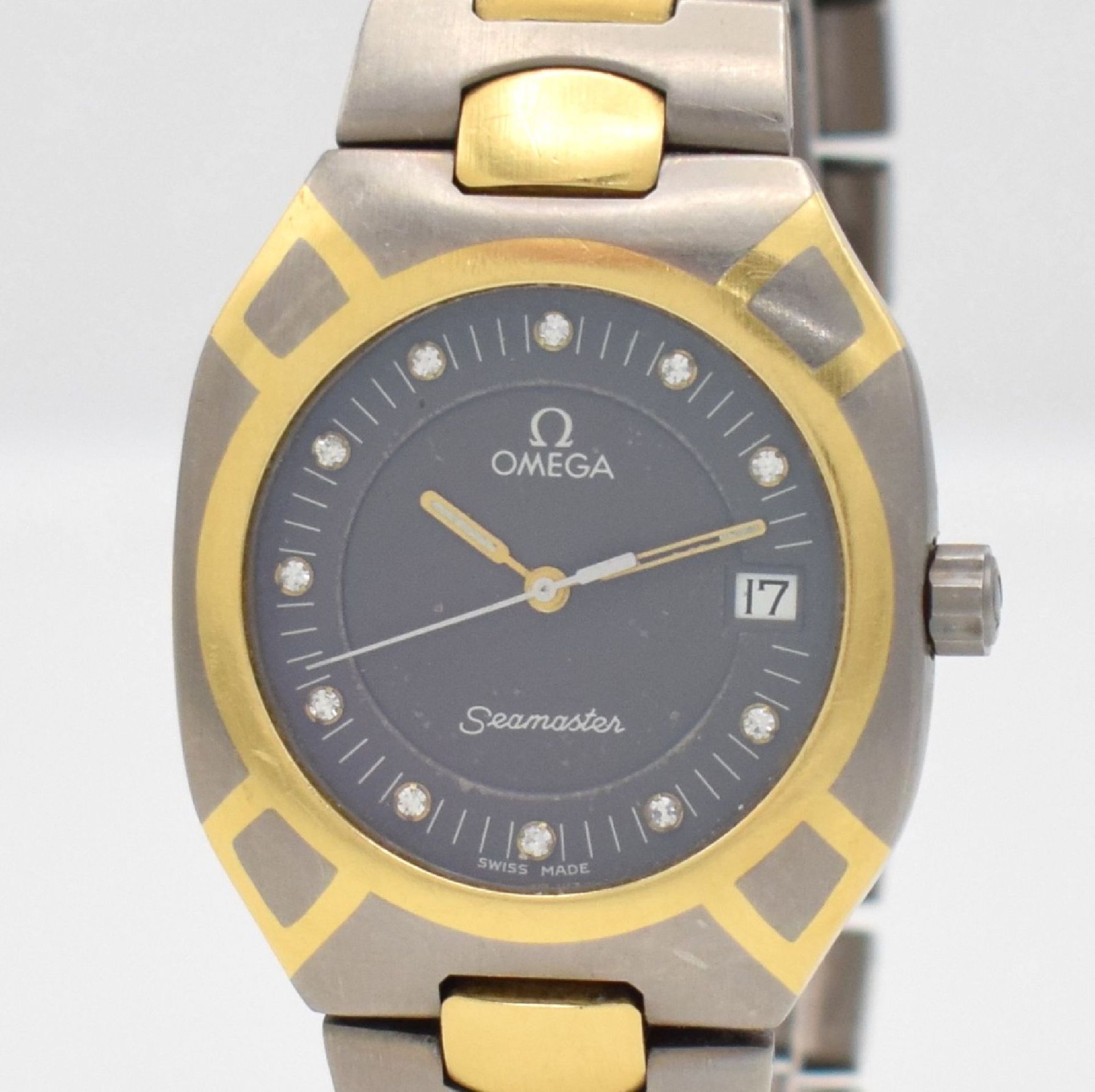 OMEGA Seamaster Polaris Armbanduhr, Schweiz um 1990, - Image 4 of 8