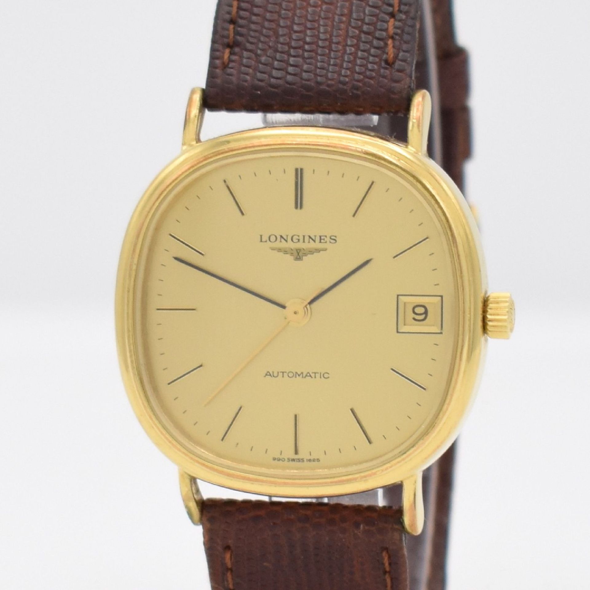 LONGINES Armbanduhr mit original Etui, Schweiz um 1970, - Bild 4 aus 10