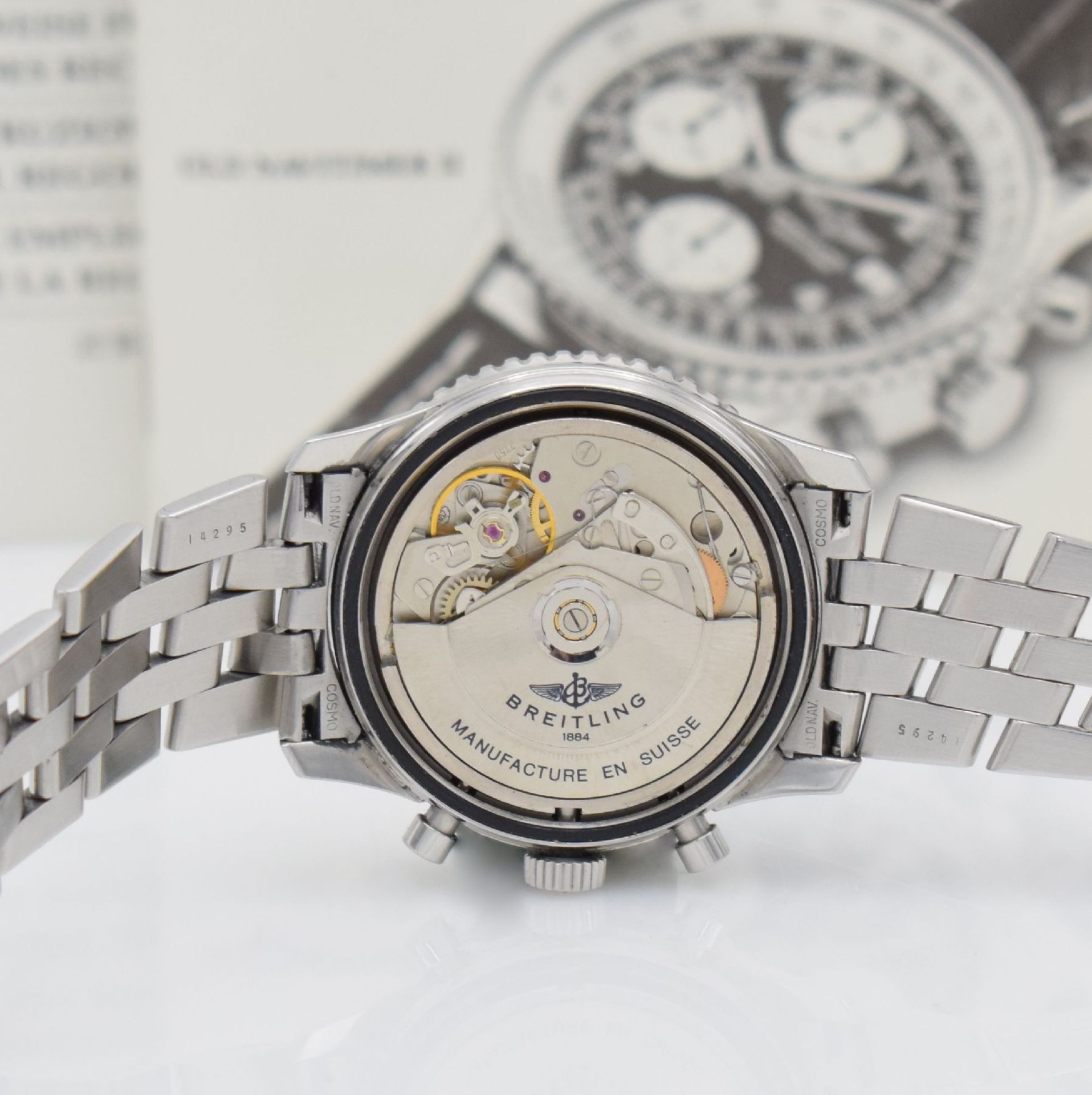 BREITLING Navitimer Herrenarmbanduhr mit Chronograph Ref. - Image 9 of 12