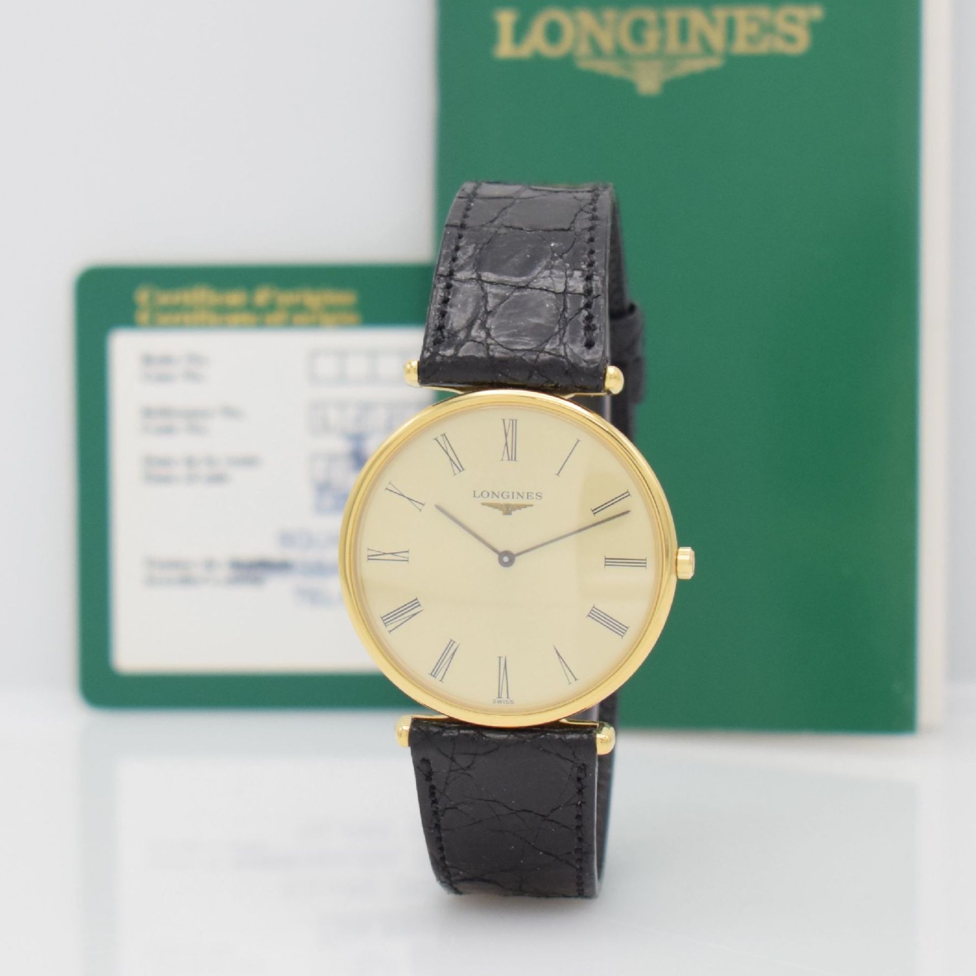 LONGINES La Grande Classique Armbanduhr, Schweiz verk. - Bild 3 aus 7